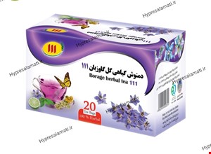 دمنوش گل گاو زبان ۱۱۱